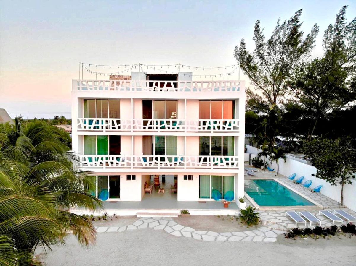 Playa 55 Beach Escape - Adults Only Guesthouse Celestun Exterior photo