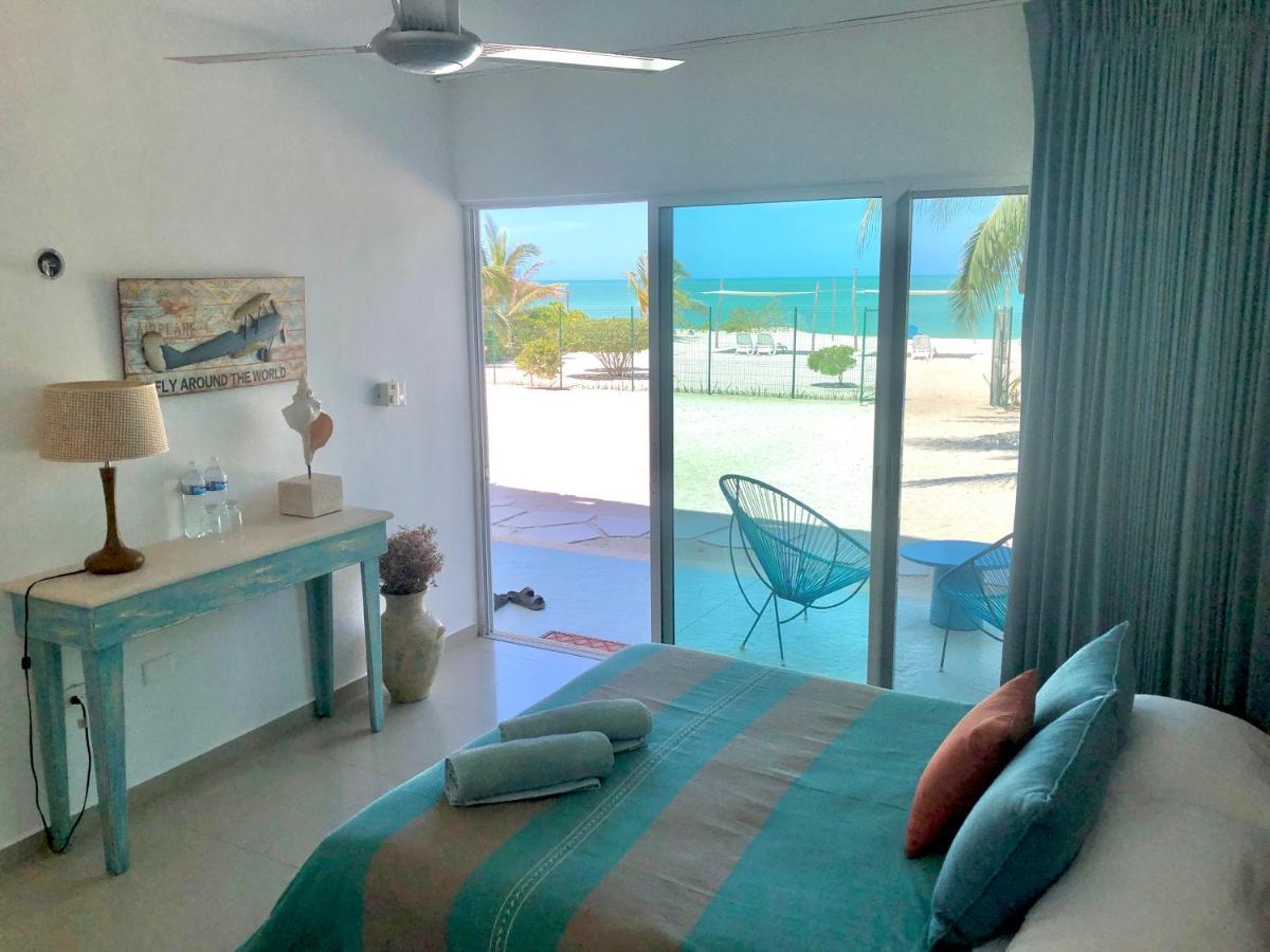 Playa 55 Beach Escape - Adults Only Guesthouse Celestun Exterior photo