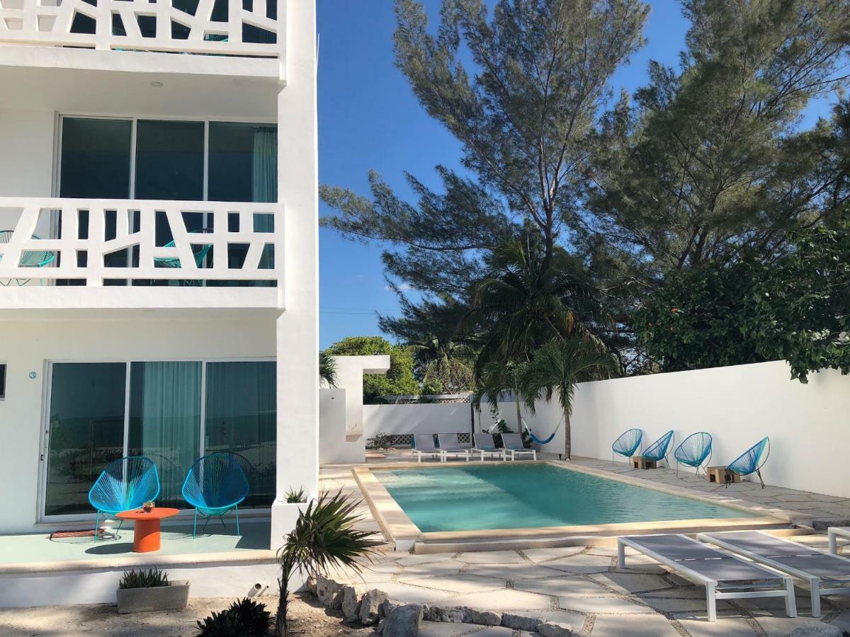 Playa 55 Beach Escape - Adults Only Guesthouse Celestun Exterior photo
