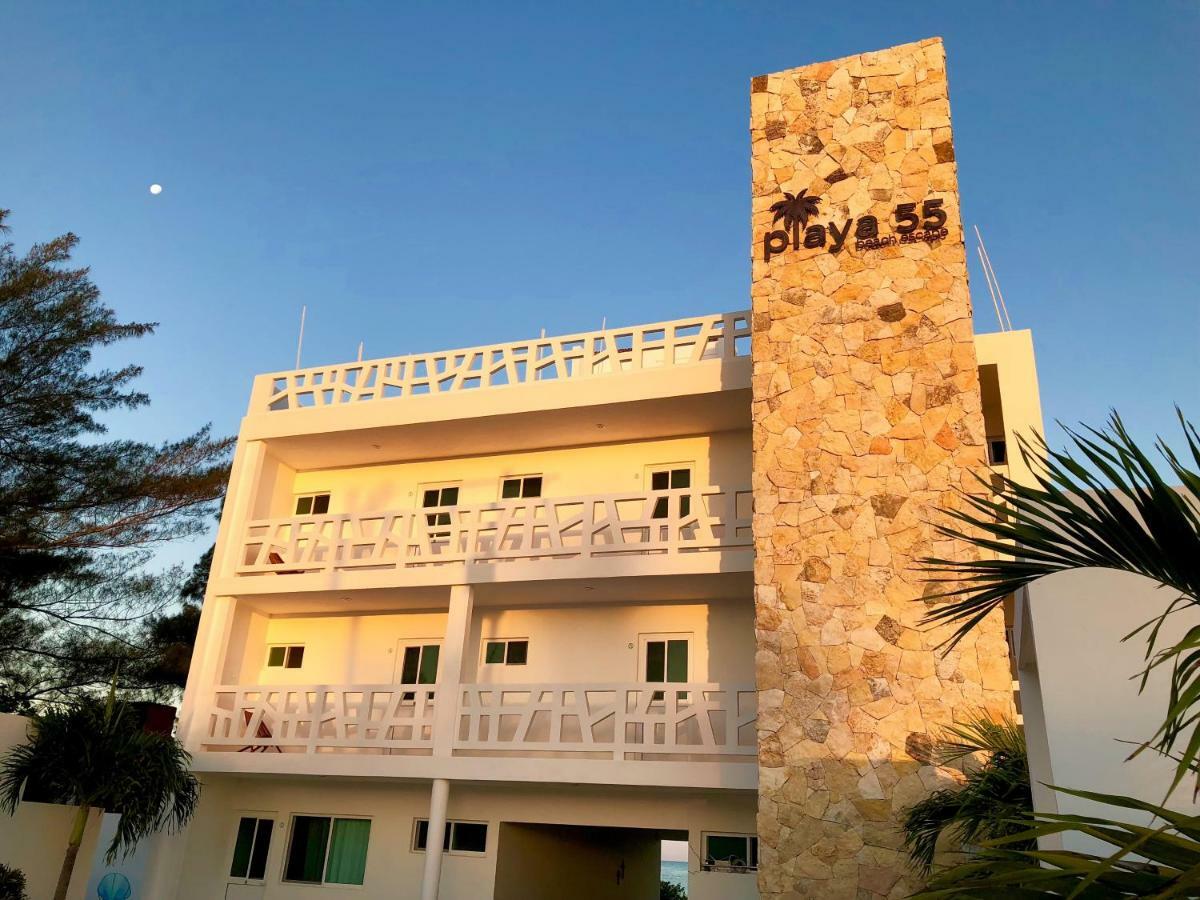 Playa 55 Beach Escape - Adults Only Guesthouse Celestun Exterior photo